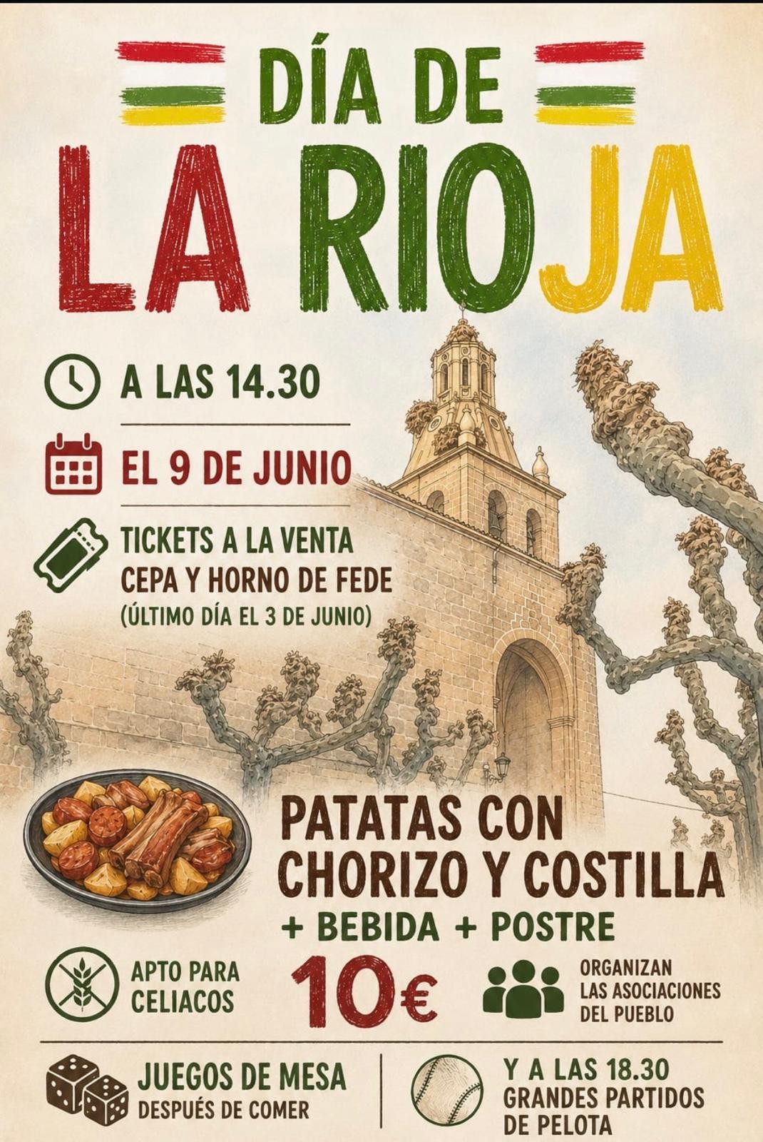 comida popular dia de la rioja