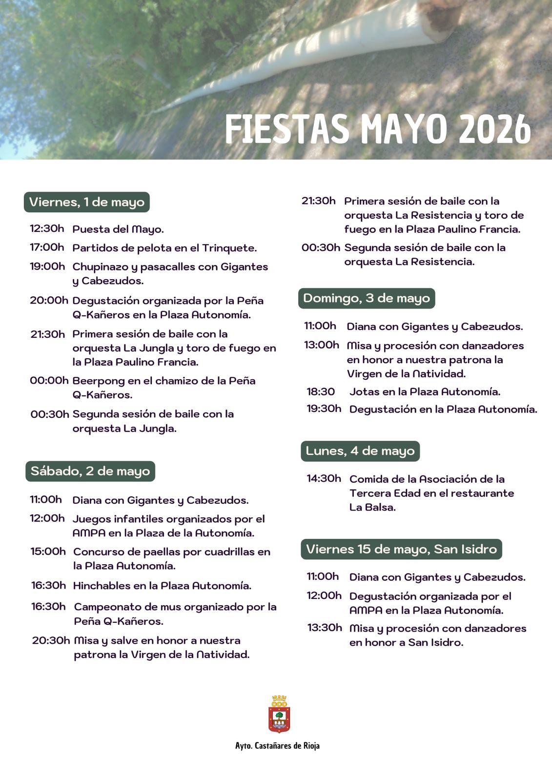 Programa fistas mayo 26