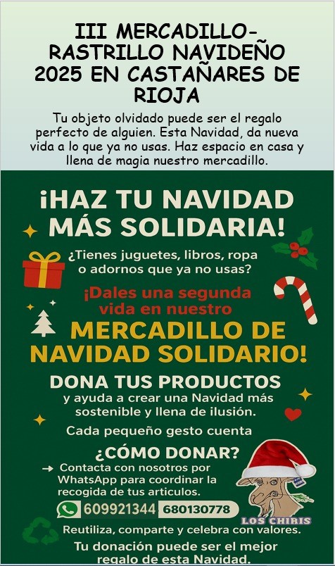 III Mercadillo navideño 